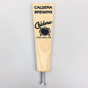 Caldera Brewing Tap Handle Ashland Oregon Cauldron Craft Beer Breweriana 9" Tall